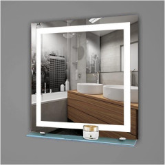 Дзеркало з LED підсвіткою та полицею Venta-02 LS 1000x800 (200088)