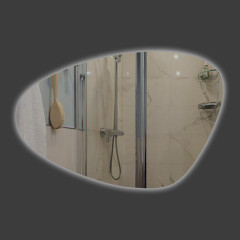 Дзеркало фігурне з з LED підсвічуванням 1000х700 мм (13481420)