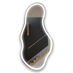 Дзеркало фігурне Лагуна Лайн LED 500х1000 мм (13481420)