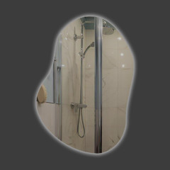 Дзеркало фігурне з LED підсвічуванням 600х800 мм (11445247)