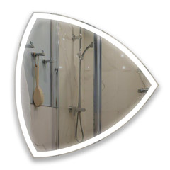 Дзеркало фігурне Бермуди Лайн LED 1000х1000 мм (13481420)