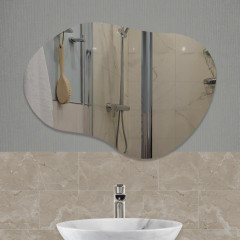 Дзеркало фігурне з з LED підсвічуванням 1000х700 мм (13481420)