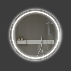 Зеркало с LED подсветкой Lotus LS 700x700 (200131)