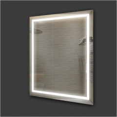Дзеркало з LED підсвіткою та електричним підігрівом Miranda-5 LS 800x800 мм (200251)