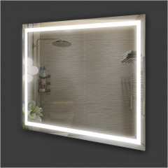 Дзеркало з LED підсвіткою та електричним підігрівом Miranda-5 LS 1000x800 мм (200247)