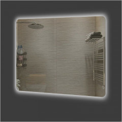 Зеркало с LED подсветкой и электрическим подогревом Selva Brava LS 700x500 мм (200294)
