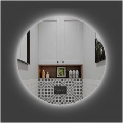 Дзеркало з LED підсвіткою та електричним підігрівом Blaumar LS 1000x1000 мм (200265)