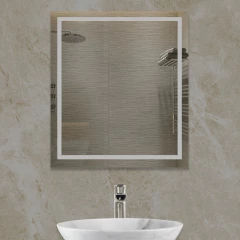 Дзеркало з LED підсвіткою та електричним підігрівом Miranda-5 LS 800x800 мм (200251)