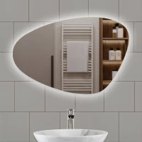Зеркало фигурное с LED подсветкой 1200х800 мм (13481420)
