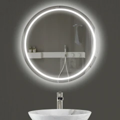 Дзеркало з LED підсвіткою та електричним підігрівом Lotus LS 1100x1100 мм (200266)