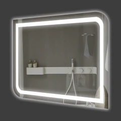 Зеркало с LED подсветкой и электрическим подогревом Alegria LS 800x550 мм (200382)